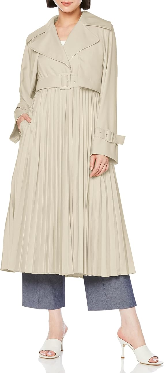 衝撃特価 4wayプリーツトレンチコート 【新品】CELFORD 4wayプリーツ